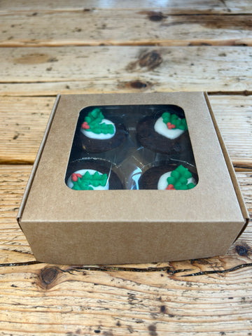 Christmas Liver & Fruit cakes x 4